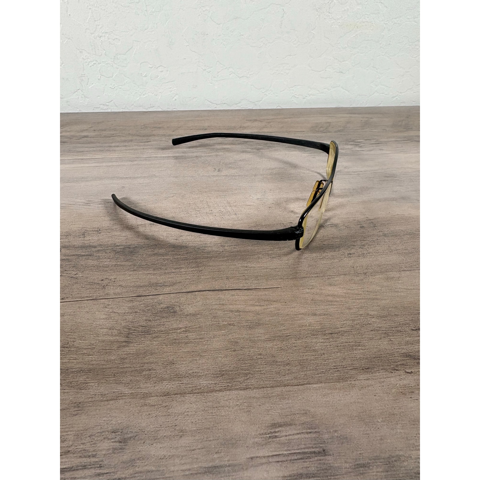 Tag Heuer 4606 136 Th 7001 001 50 15 Men's Eyeglasses Black Vintage Euc — image 4 of 6
